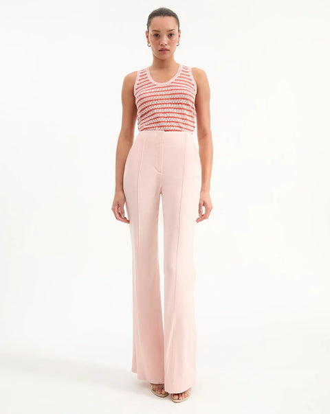 VERONICA BEARD Komi Wide Leg Linen Pant