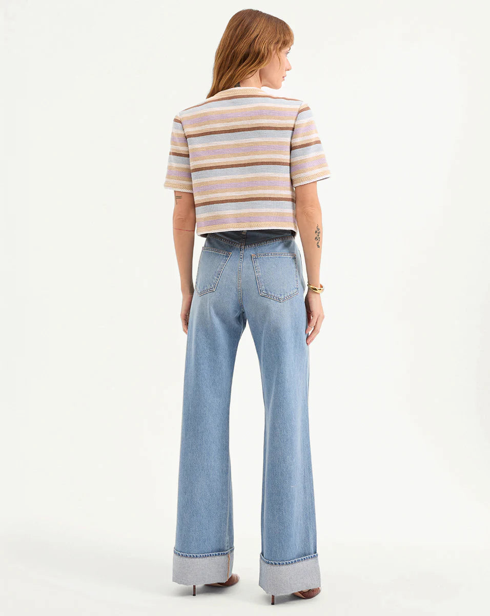 VERONICA BEARD Wyatt Short-Sleeve Jacket