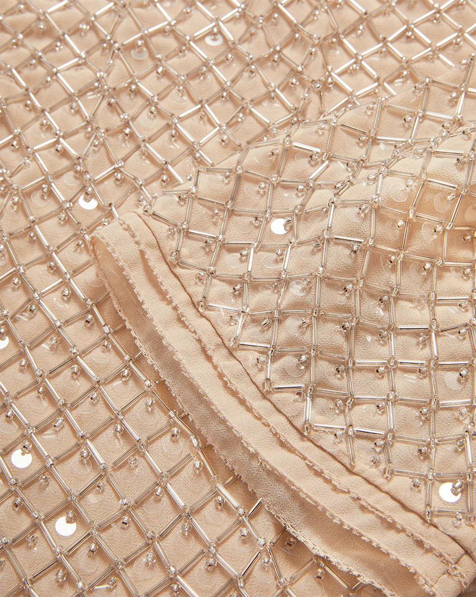 VERONICA BEARD Novalie Beaded Top