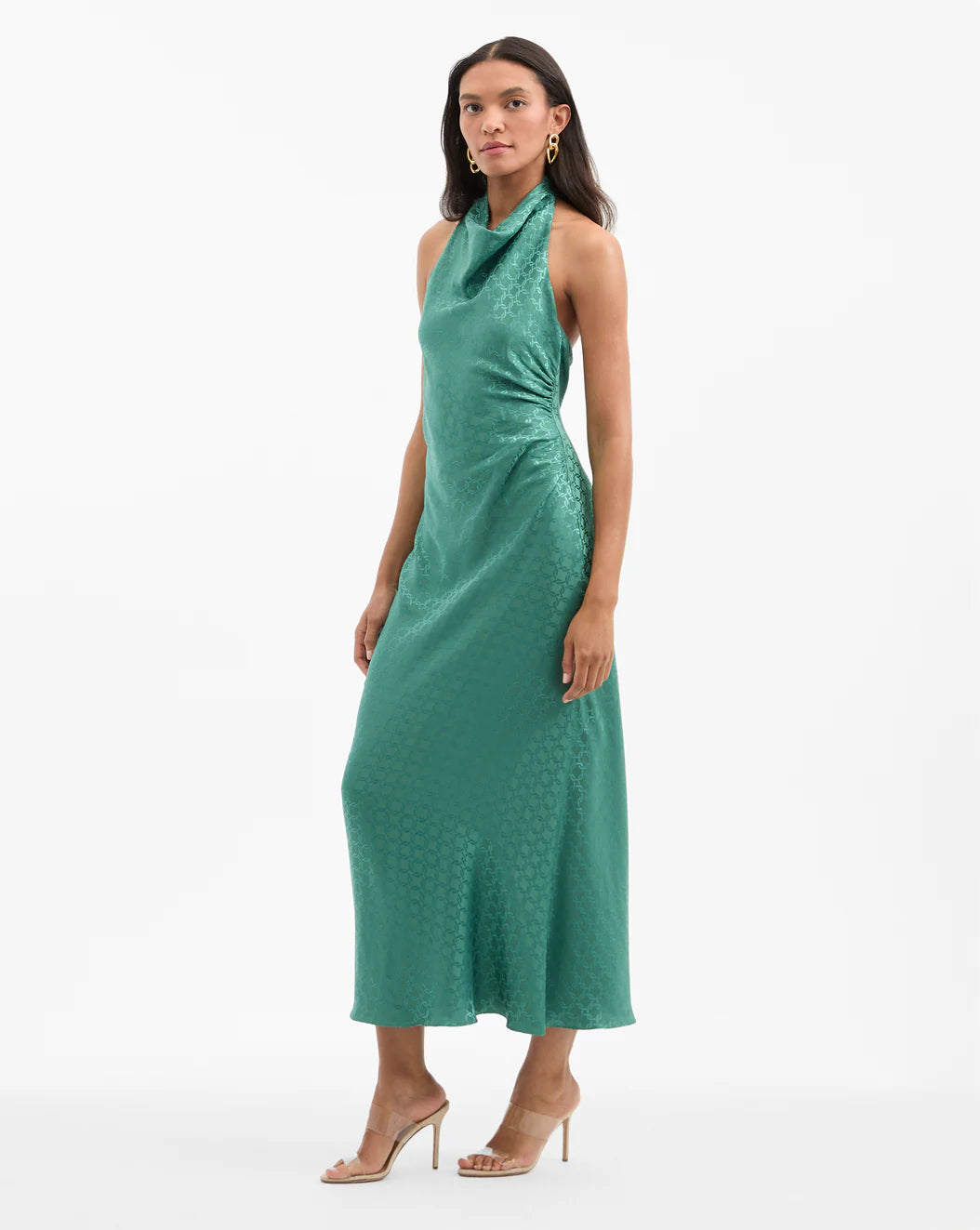 VERONICA BEARD Maggie Halter Maxi Dress