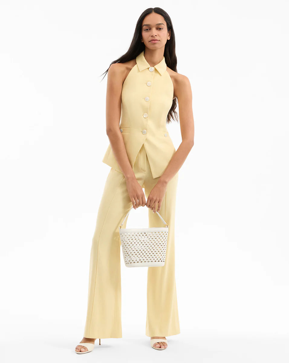 VERONICA BEARD Orlinda Halter Neck Vest