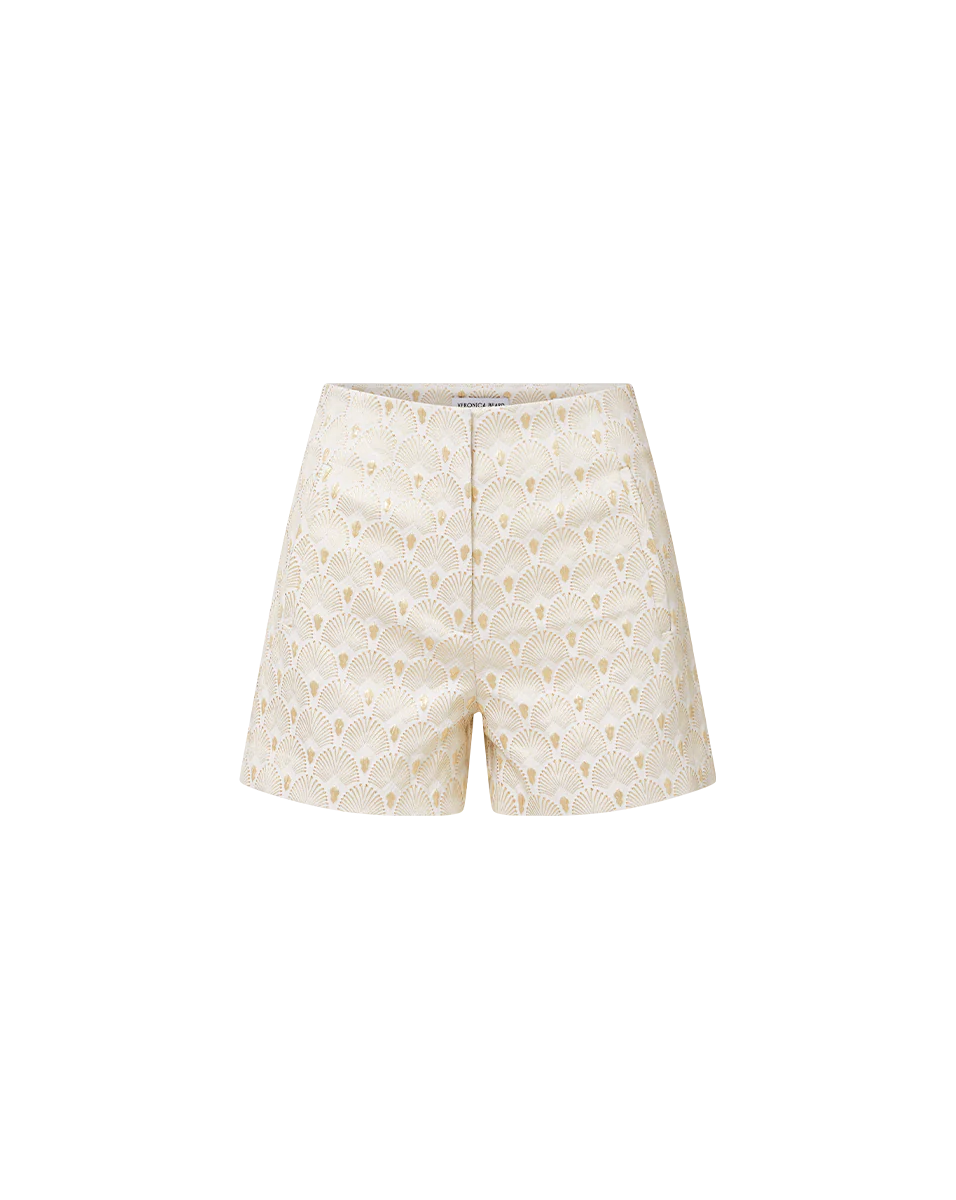 VERONICA BEARD Jazmin Gold Print Short