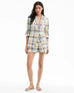 VERONICA BEARD Clayton Plaid Dickey