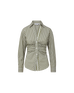 VERONICA BEARD Devra Ruched Button-Down Shirt