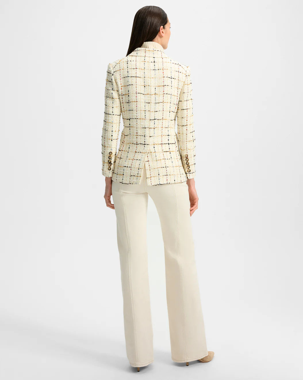 VERONICA BEARD Healy Tweed Dickey Jacket