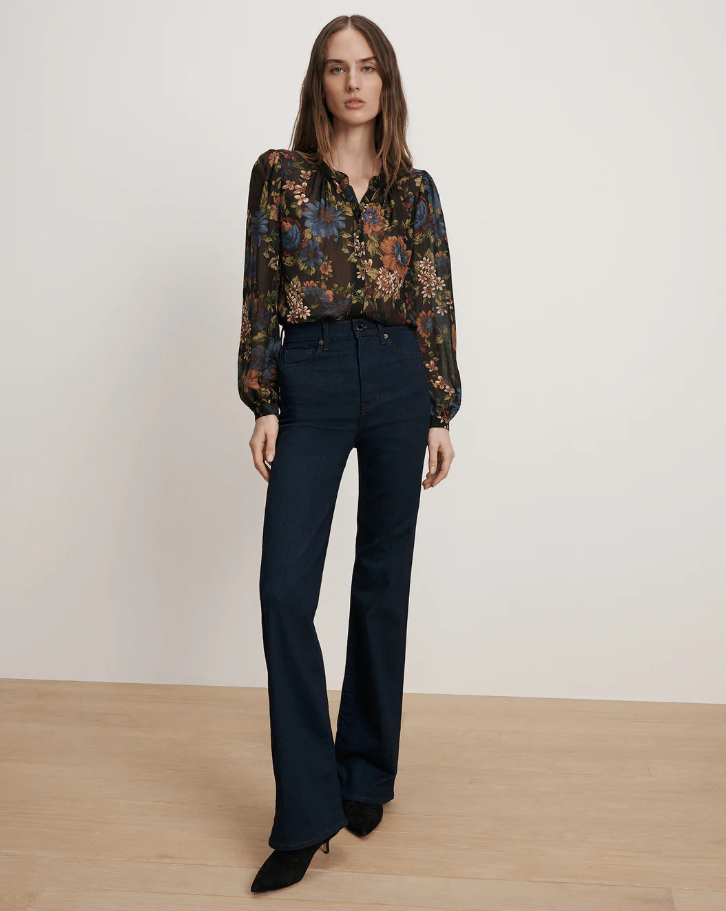 VERONICA BEARD Ashlynn Silk Blouse
