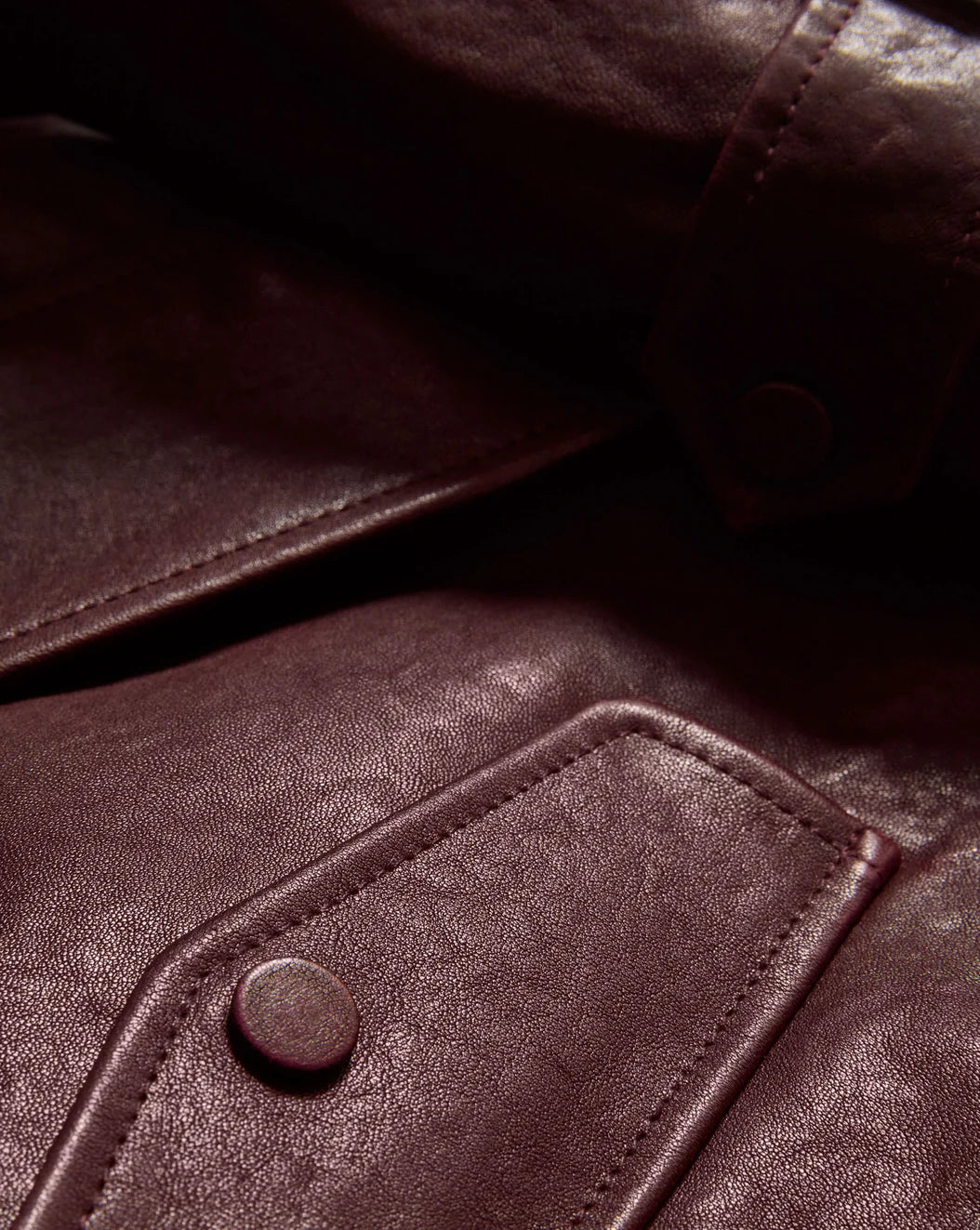 VERONICA BEARD Bateman Cropped Leather Jacket