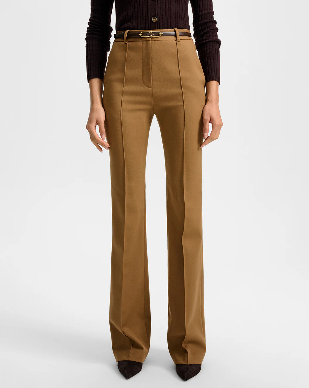 VERONICA BEARD Gracie Belted Flare Pant