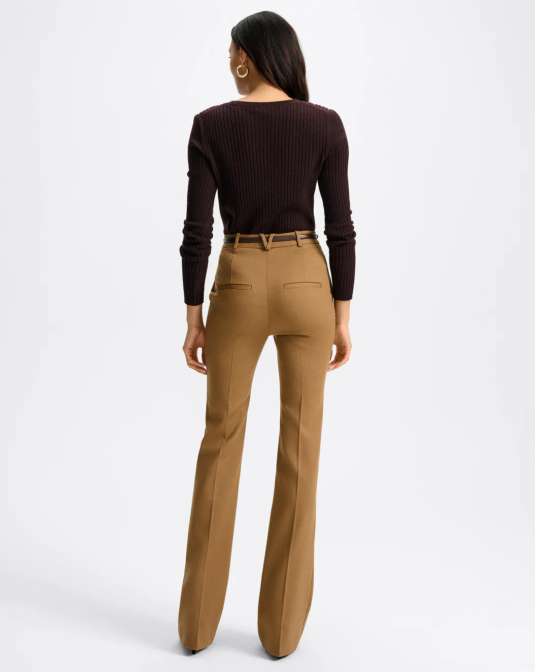VERONICA BEARD Gracie Belted Flare Pant