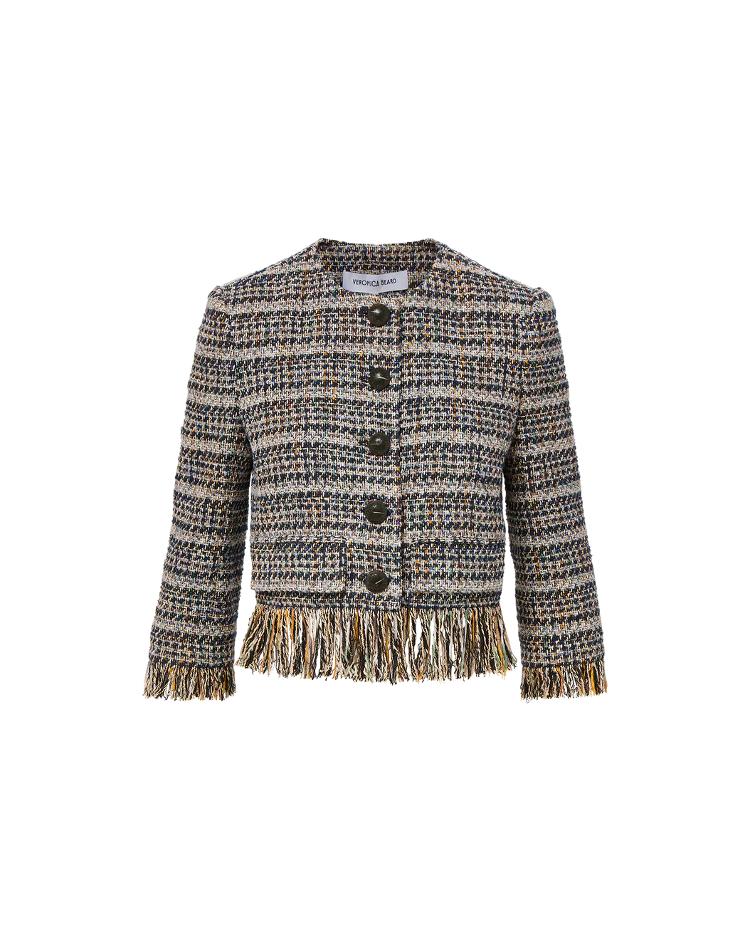 VERONICA BEARD Lyons Fringe Jacket
