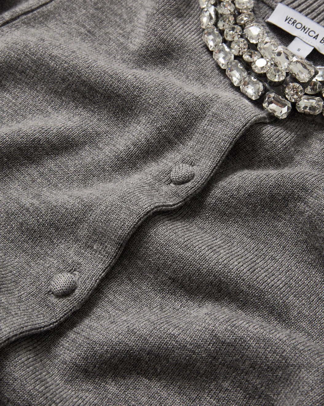 VERONICA BEARD Daro Crystal Embellished Cardigan