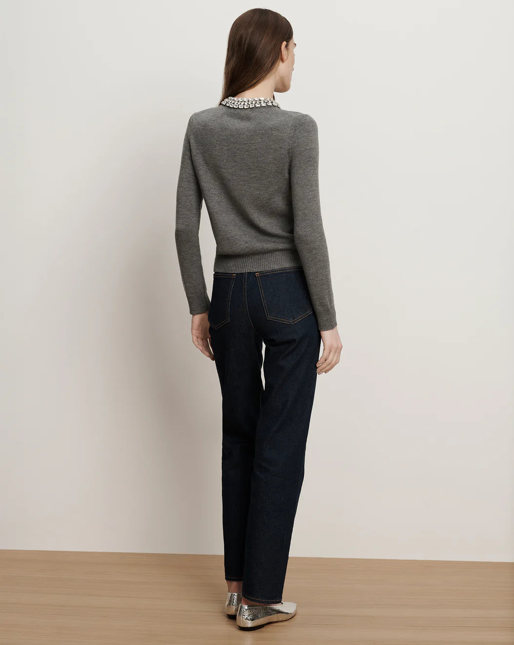 VERONICA BEARD Daro Crystal Embellished Cardigan