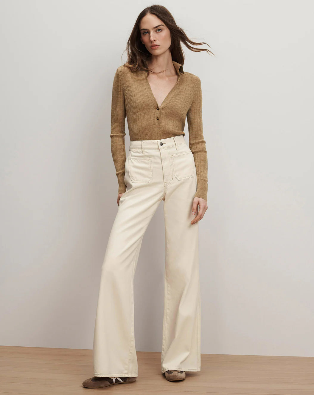 VERONICA BEARD Rouni Merino Wool Pullover