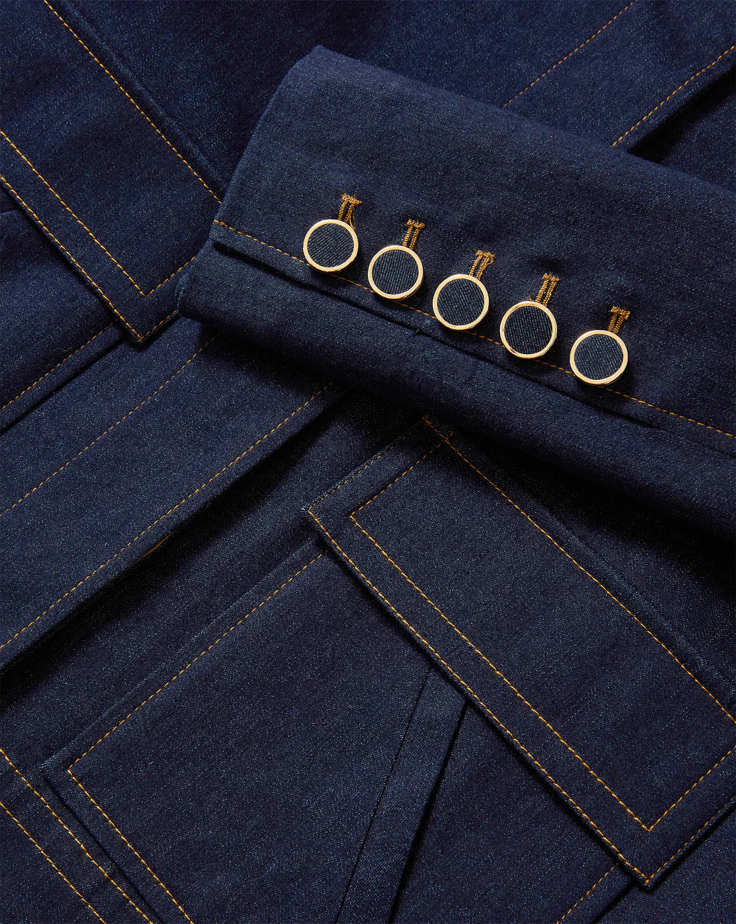 VERONICA BEARD Barrington Embellished Denim Jacket