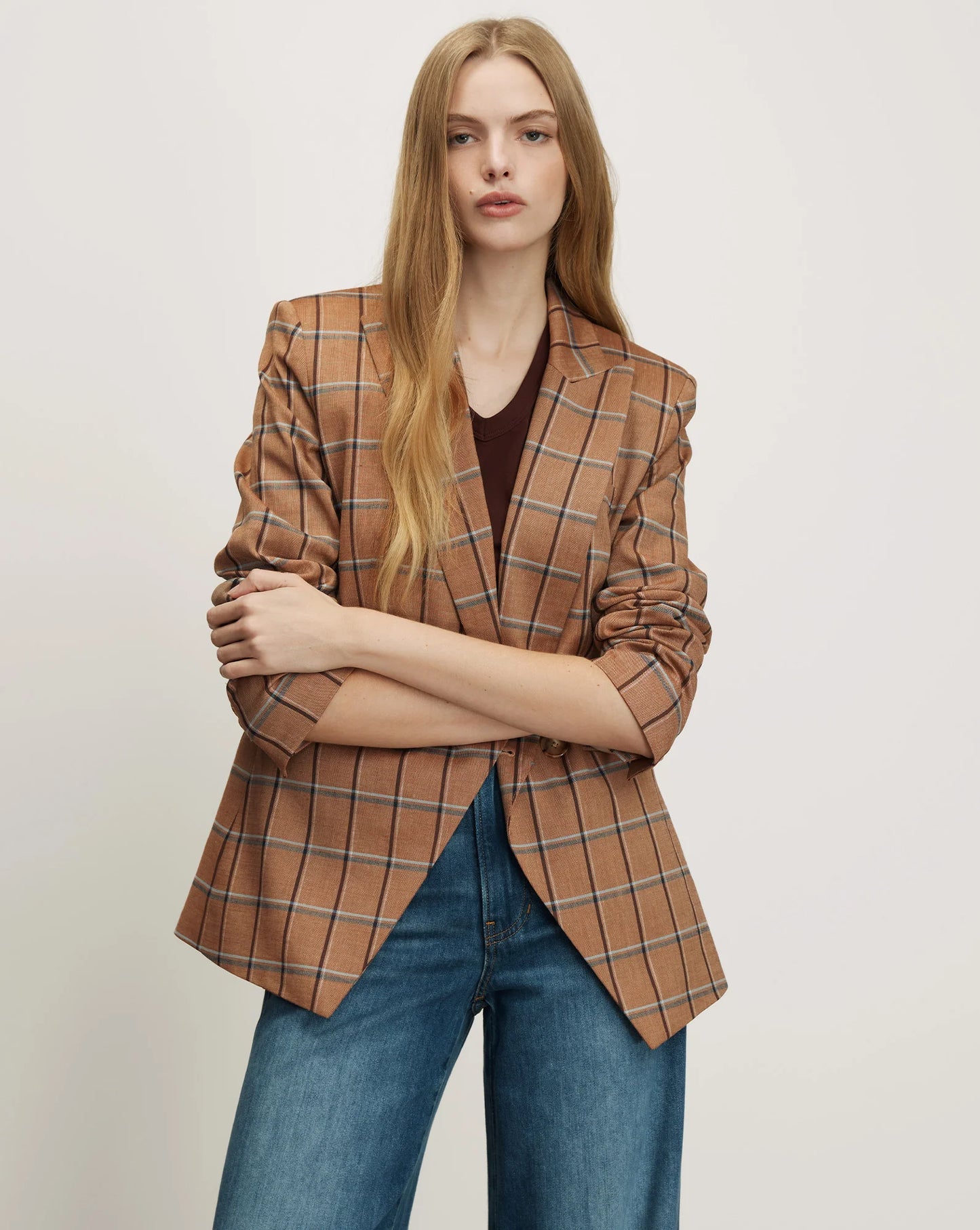 VERONICA BEARD Rickie Plaid Dickey Jacket