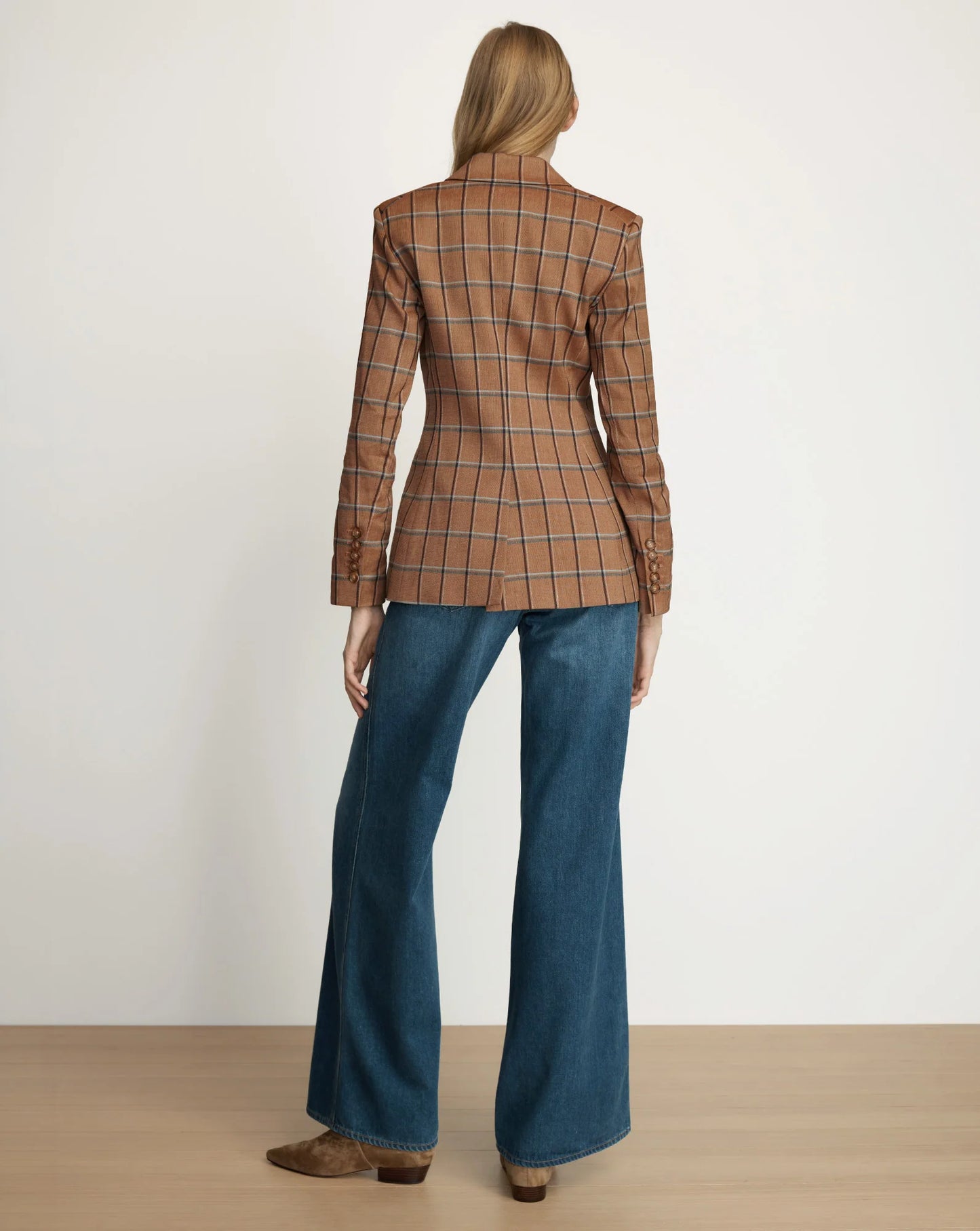 VERONICA BEARD Rickie Plaid Dickey Jacket