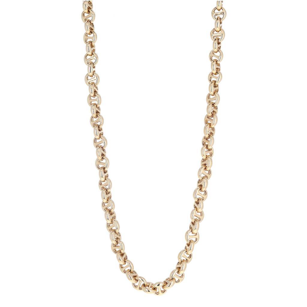 HOORSENBUHS Gold Open Link Necklace