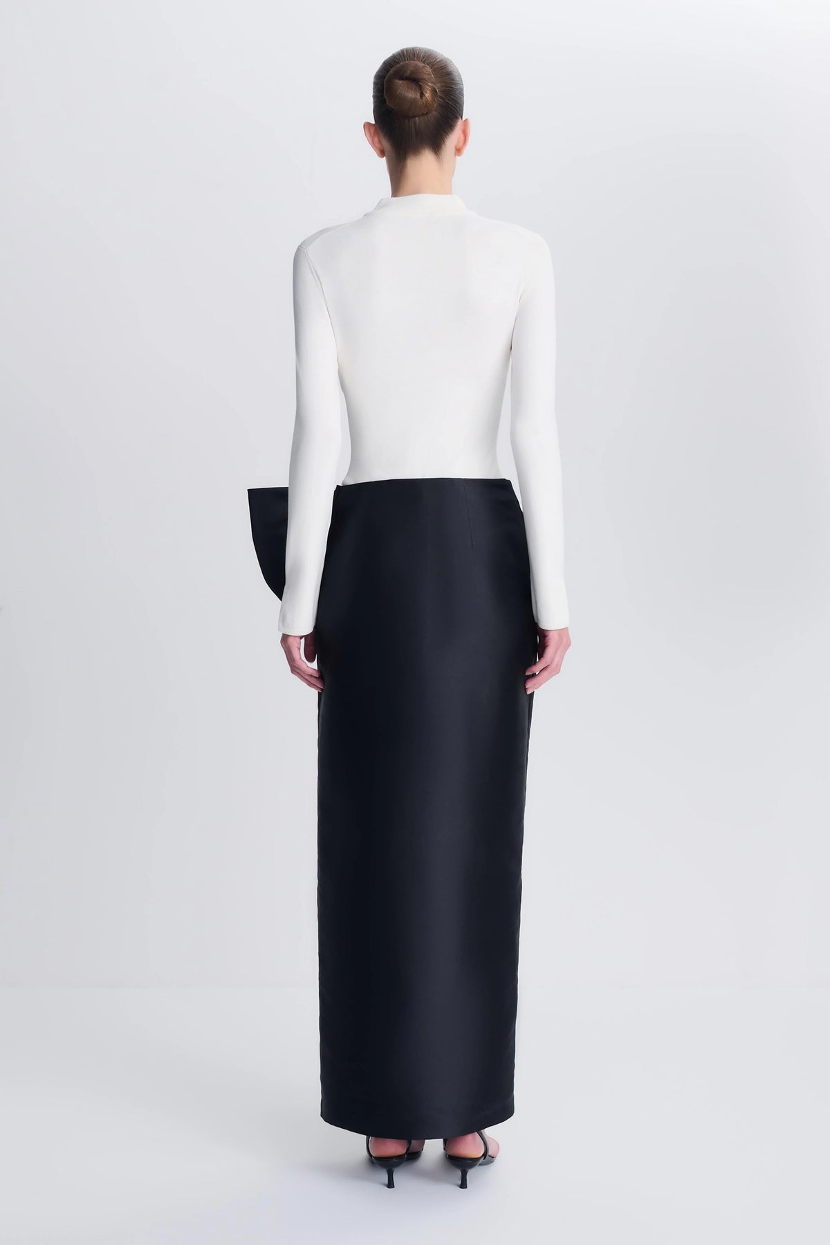 SIMKHAI Coralyne Knit Combo Gown
