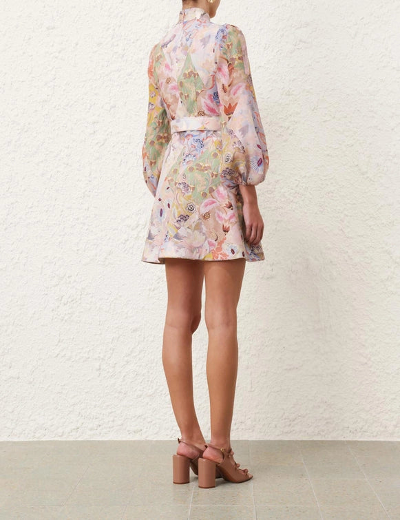 ZIMMERMANN Belted Mini Dress