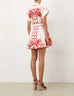 ZIMMERMANN Lucky Embroidered Mini Dress