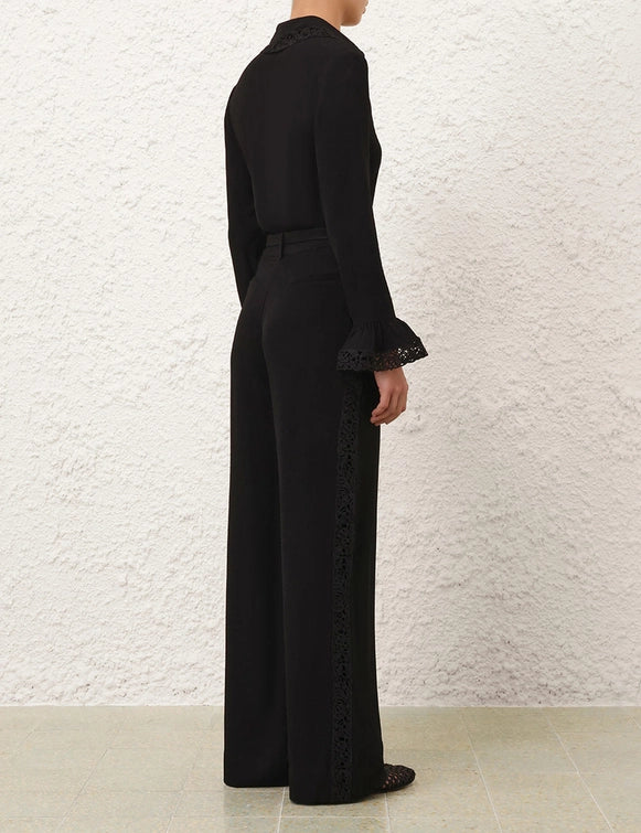 ZIMMERMANN Lace Trim Shirt