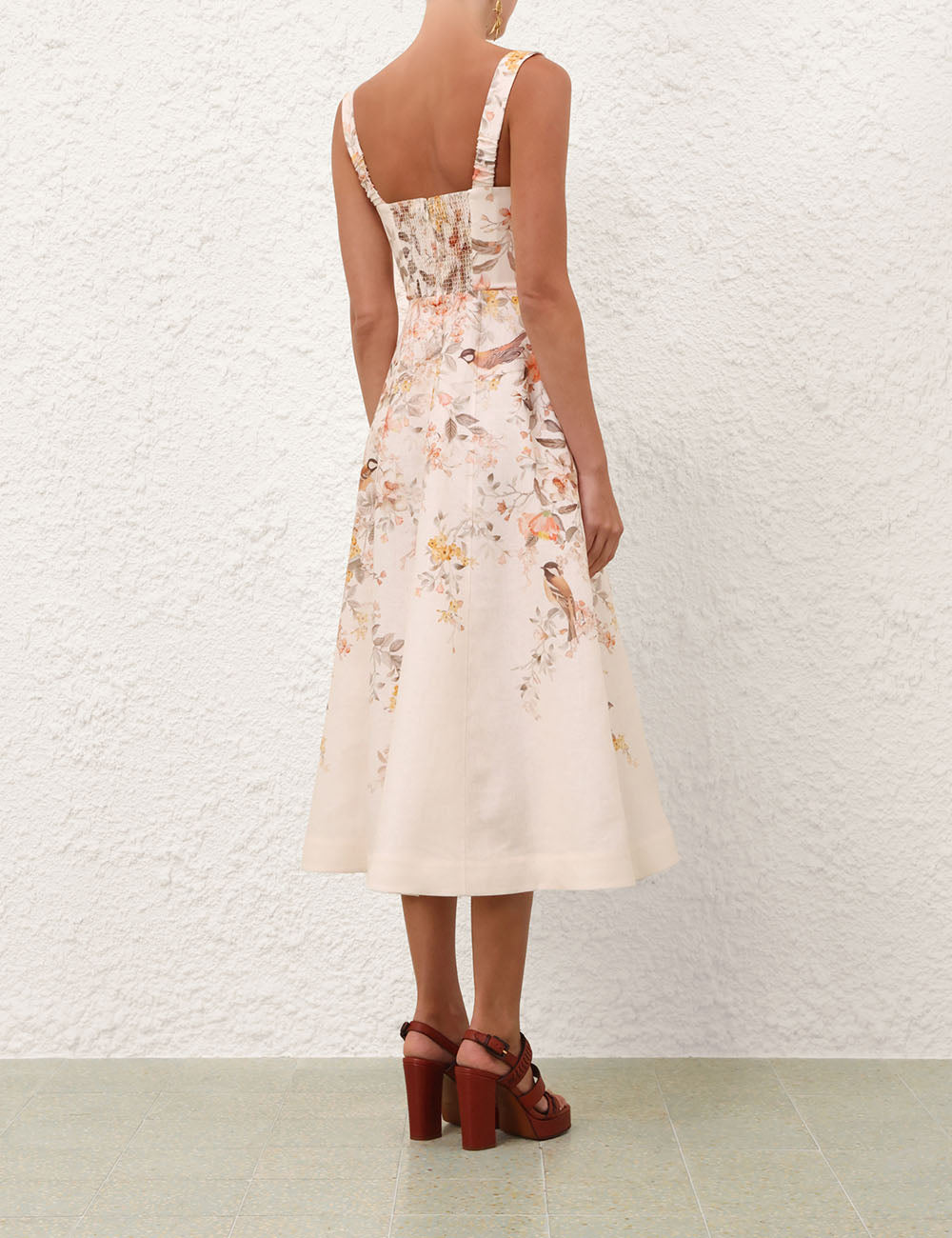 ZIMMERMANN Luna Buttoned Picnic Dress