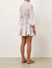 ZIMMERMANN Crush Buttoned Mini Dress