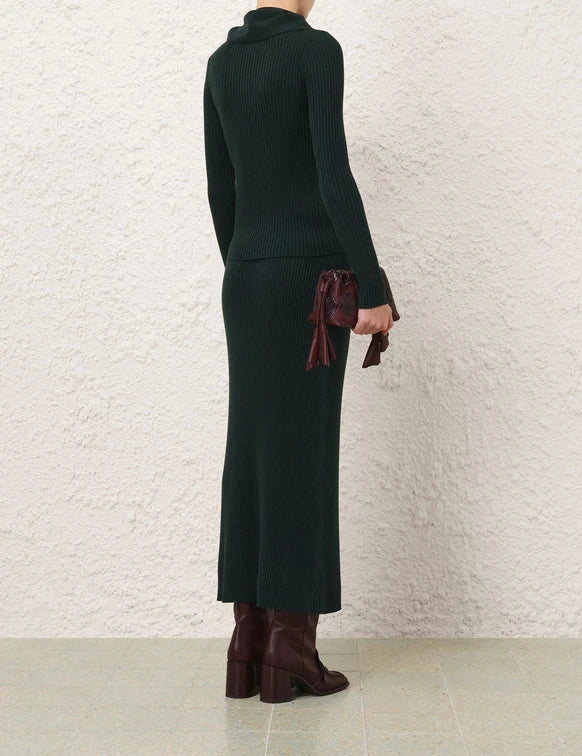 ZIMMERMANN Valiant Merino Scarf Top