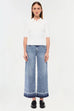 SIMKHAI Jude Mid-Rise Wide Leg Jean