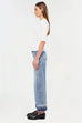 SIMKHAI Jude Mid-Rise Wide Leg Jean