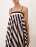 ZIMMERMANN Maxine Stripe Maxi Dress