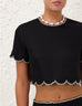 ZIMMERMANN Crush Scalloped Top