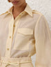 ZIMMERMANN Utility Shirt Lemon