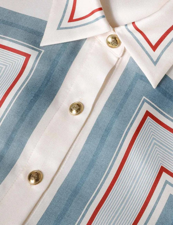 ZIMMERMANN Relaxed Scarf Shirt