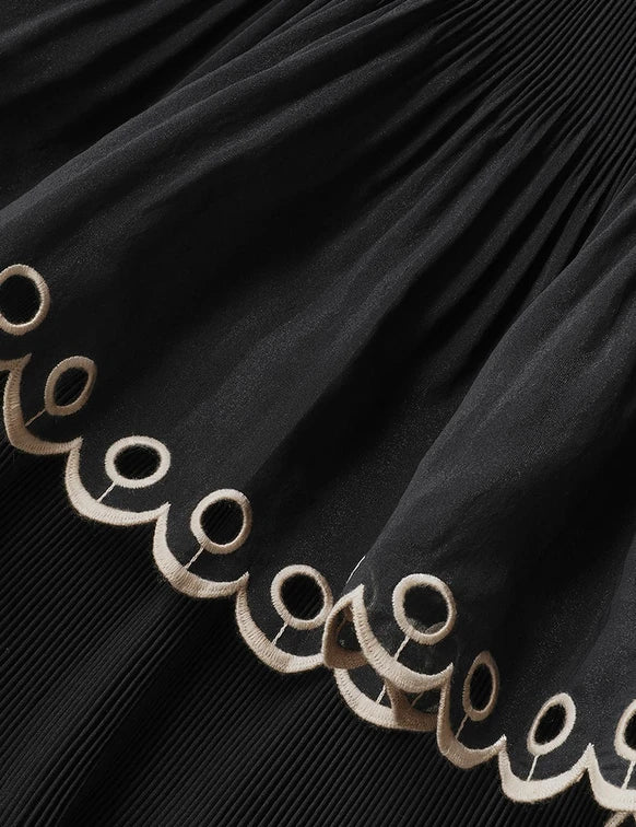 ZIMMERMANN Embroidered Tiered Midi Dress