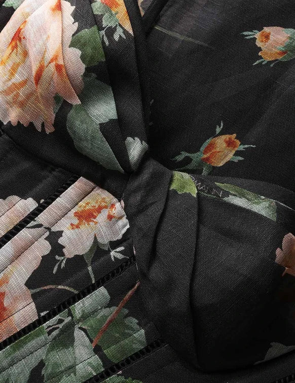 ZIMMERMANN Luna Corset Midi Dress