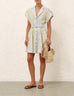 ZIMMERMANN Acacia Mini Shirt Dress