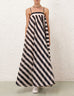 ZIMMERMANN Maxine Stripe Maxi Dress