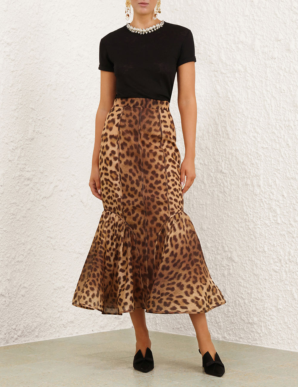 ZIMMERMANN Crush Embellished Tee