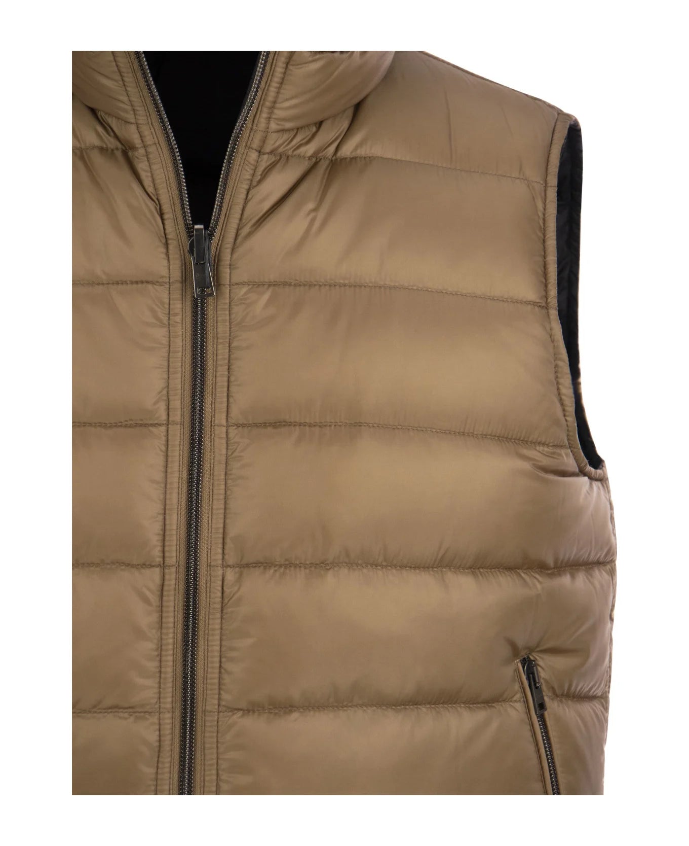 HERNO Reversible Nylon Ultralight Waistcoat Vest