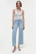 SIMKHAI Jude High Rise Wide Crop Denim