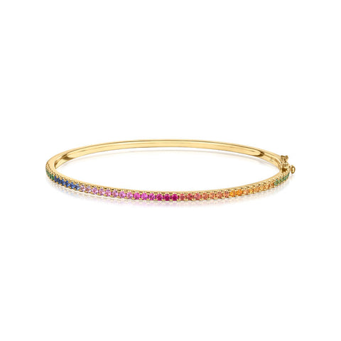 KWIAT Stackable Bangle with Gemstones