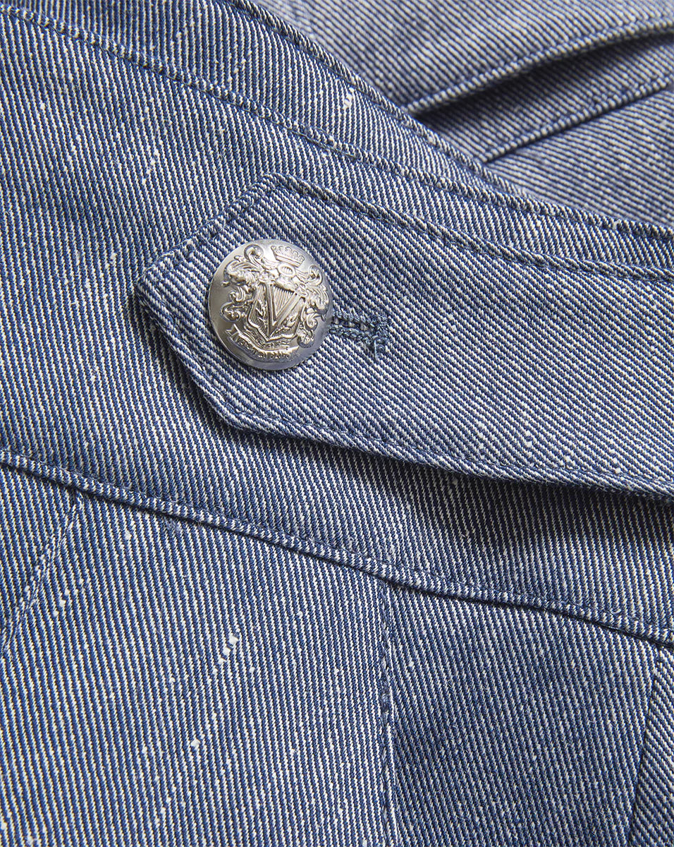 VERONICA BEARD Runo Linen Short