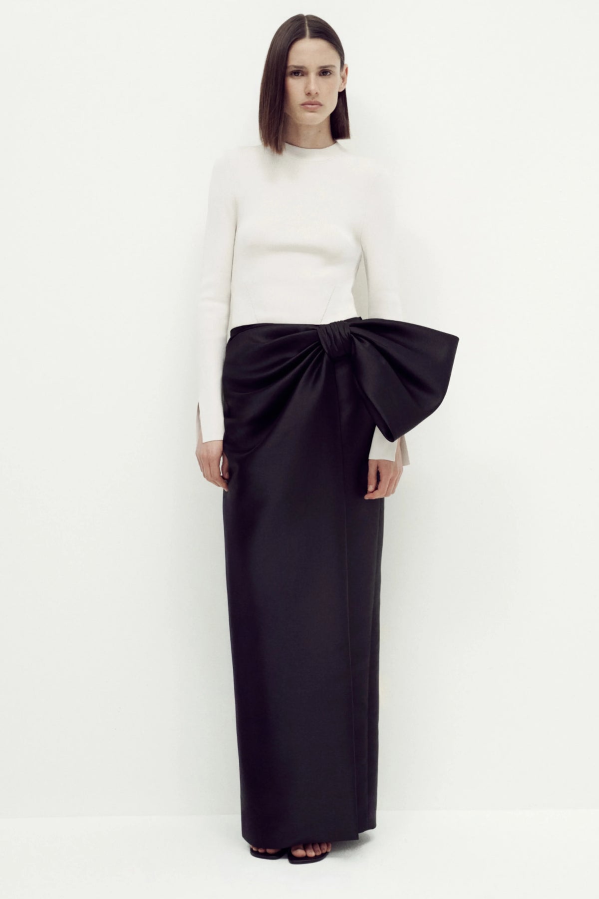 SIMKHAI Coralyne Knit Combo Gown