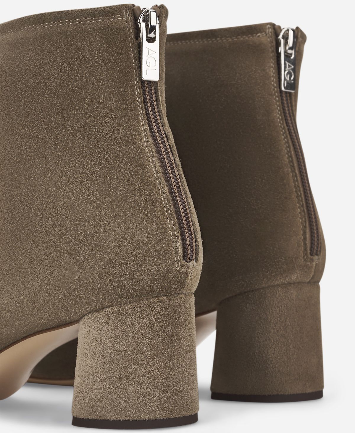 AGL Velour Ankle Boot