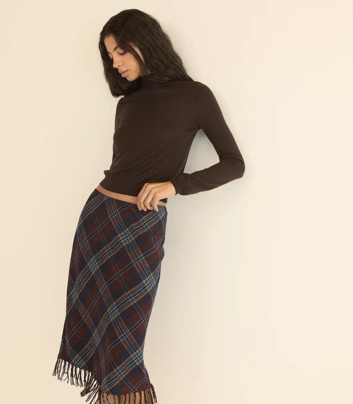 DOEN Elowette Knotted Fringe Skirt