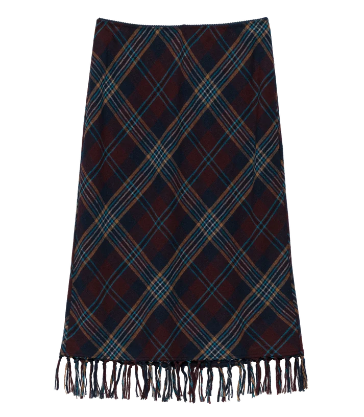 DOEN Elowette Knotted Fringe Skirt