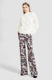 LELA ROSE Dotted Knit Pullover