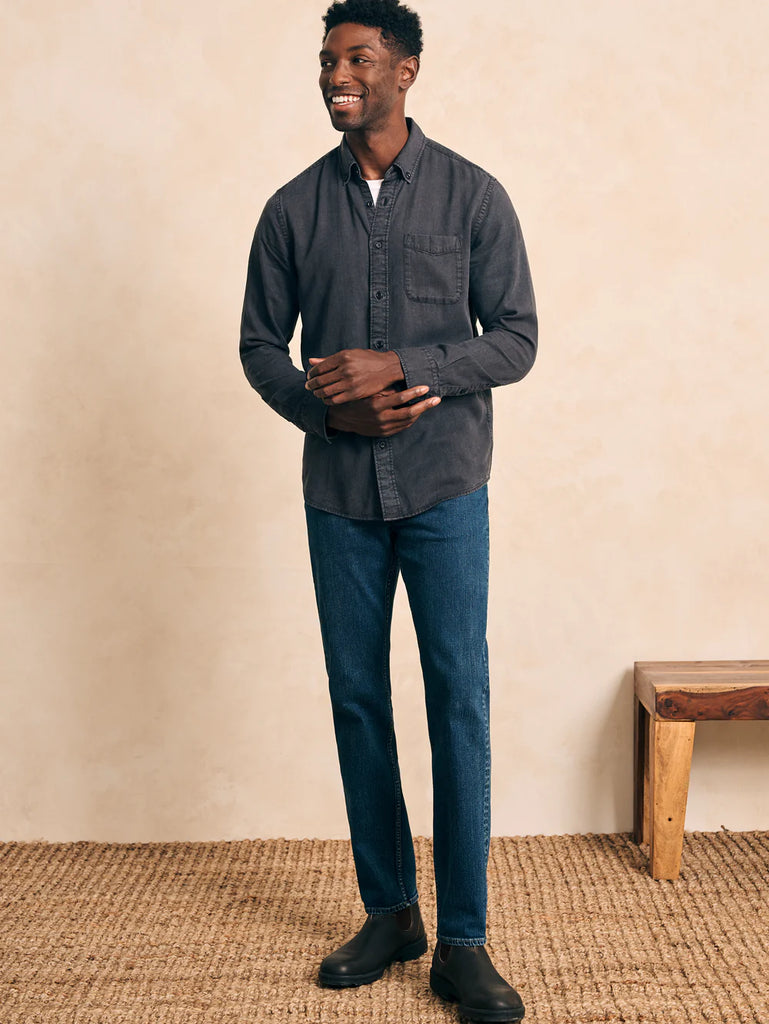 FAHERTY The Tried And True Chambray Shirt