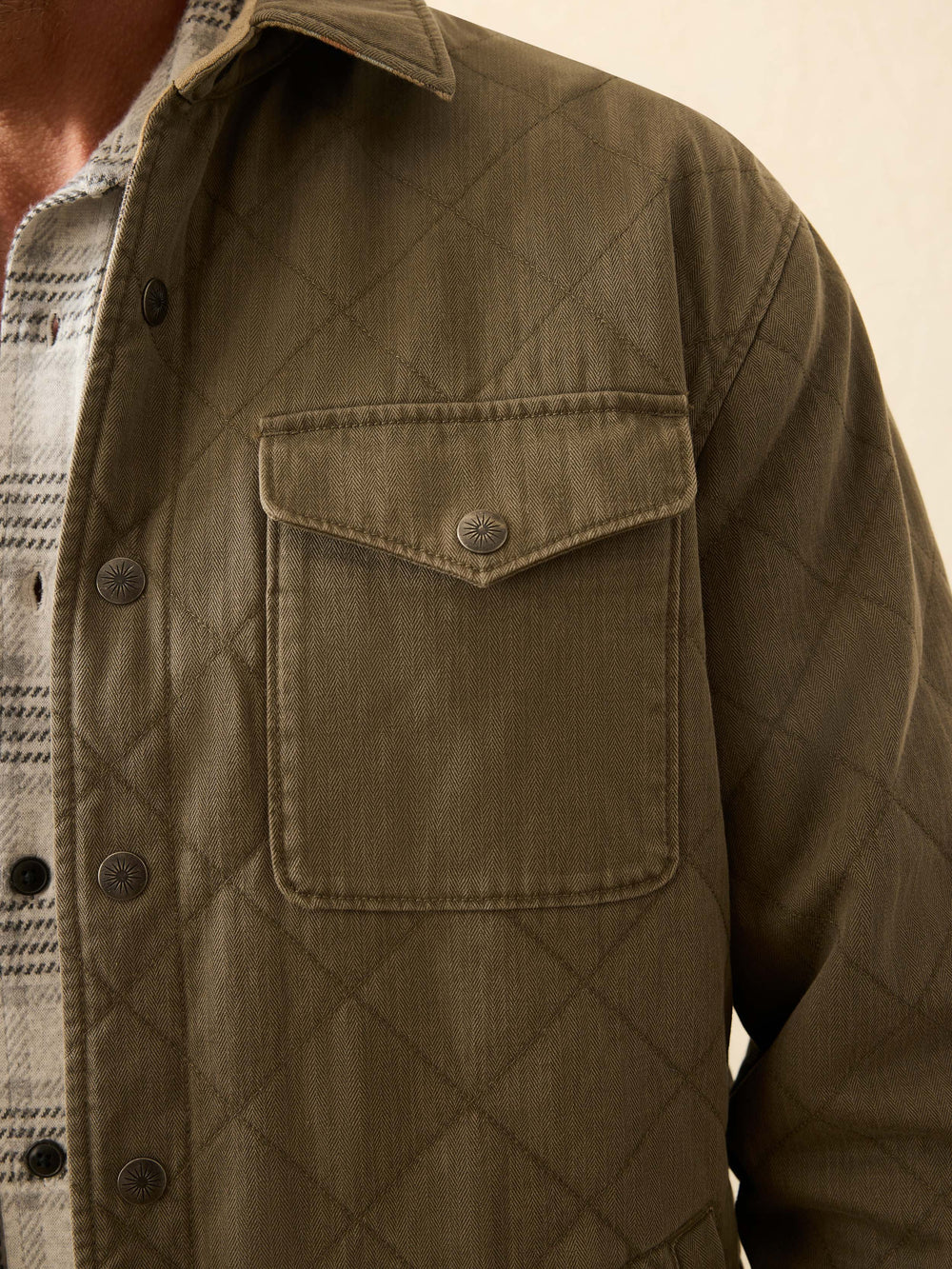 FAHERTY Doug Good Feather Reversible Bondi Jacket